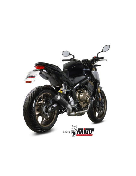 Ligne complète d'échappement MIVV MK3 - noir - HONDA CB 650 R 2019-