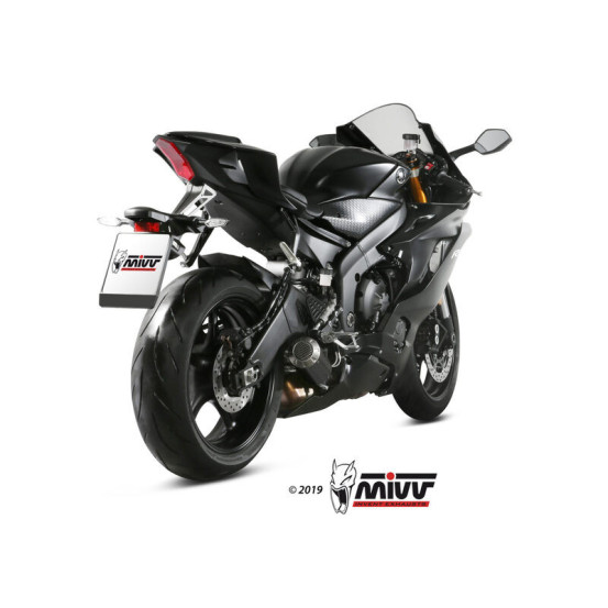 Silencieux d'échappement MIVV MK3 - carbone - YAMAHA YZF 600 R6 2017-