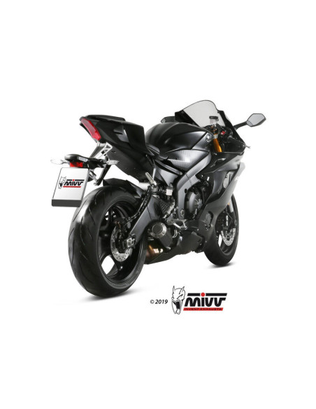 Silencieux d'échappement MIVV MK3 - carbone - YAMAHA YZF 600 R6 2017-