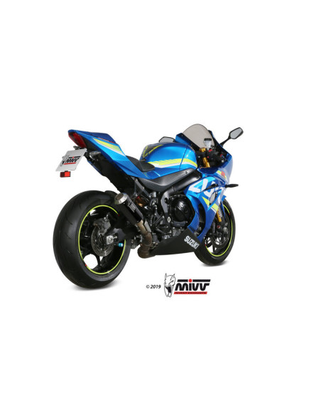 Silencieux d'échappement MIVV MK3 - carbone - SUZUKI GSX-R 1000 2017-