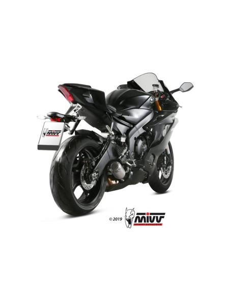 Silencieux d'échappement MIVV MK3 - inox - YAMAHA YZF 600 R6 2017-