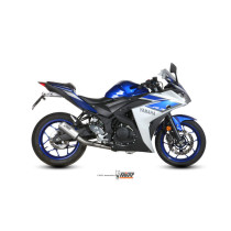 Ligne complète d'échappement MIVV MK3 - inox - YAMAHA YZF R3 - MT-03 - YZF R25 2015-