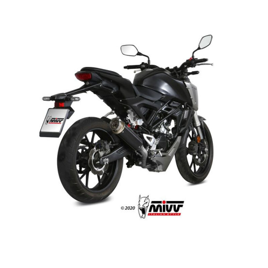 Ligne complète d'échappement MIVV GP Pro - noir - HONDA CB 125 R 2018-2020