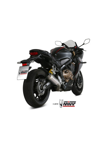 Ligne complète d'échappement MIVV MK3 - inox - HONDA CB 650 R - CBR 650 R 2019-
