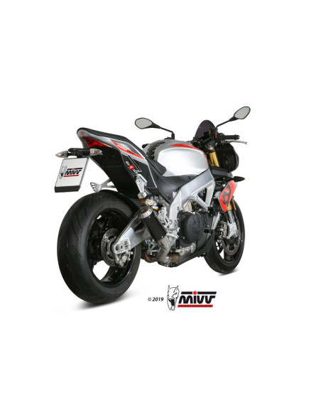 Silencieux d'échappement MIVV MK3 - noir - APRILIA TUONO V4 1100 2018-2020