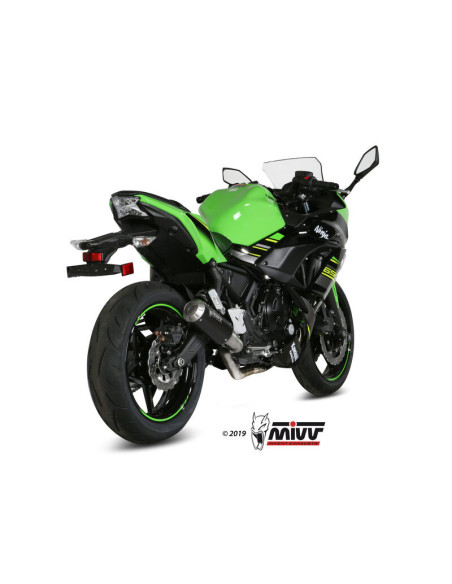 Ligne complète d'échappement MIVV MK3 - noir - KAWASAKI Z 650 - NINJA 650 2017-