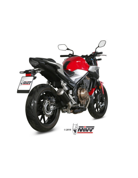 Silencieux d'échappement MIVV MK3 - noir - HONDA CB 500 F 2019-
