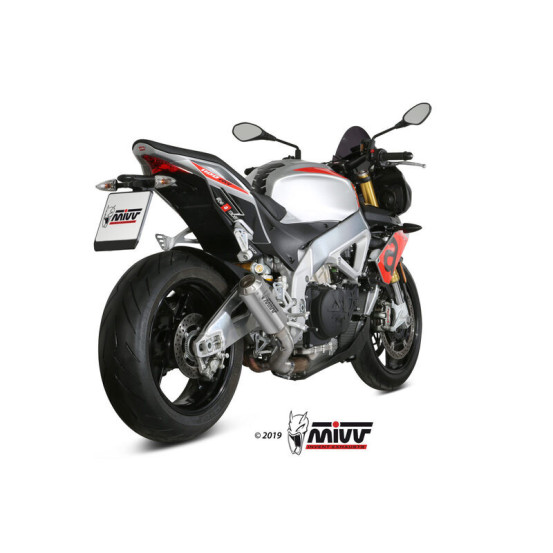 Silencieux d'échappement MIVV MK3 - inox - APRILIA TUONO V4 1100 2018-2020