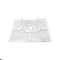 Protection de radiateur gravée R&G RACING - inox - KAWASAKI ZX-10RR