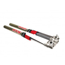 Protections spy de fourche BLACKBIRD courte Rouge
