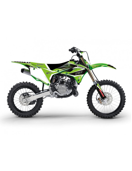 Kit déco avec housse de selle BLACKBIRD Dream 4 Kawasaki 85 KX