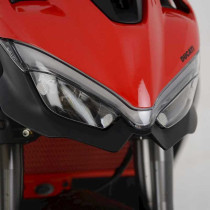 Ecrans de protection feu avant R&G RACING transparent - DUCATI Streetfighter V4
