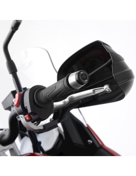 Embouts de guidon R&G RACING - noir - TRIUMPH 660 TRIDENT / TIGER / TRIUMPH 1200 SPEED TRIPLE