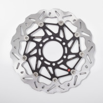 Disque de frein flottant avant gauche BRAKING WAVE WK029L SBK TRIUMPH