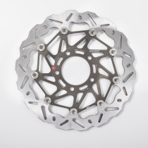 Disque de frein flottant avant droit BRAKING WAVE WK061R SBK TRIUMPH