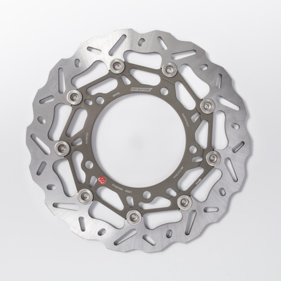 Disque de frein avant gauche BRAKING Wave SUZUKI 650 SV