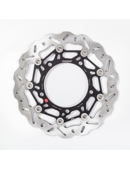 Disque de frein avant droit BRAKING Wave SUZUKI 650