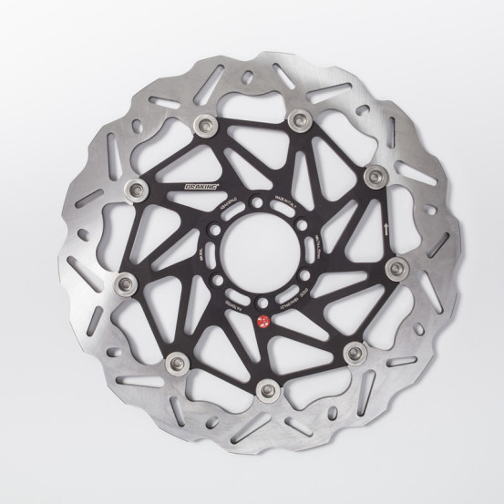 Disque de frein avant droit BRAKING WAVE WK104L SBK KTM
