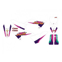 Kit déco complet BLACKBIRD Rétro KTM SX SXF 2023 - 2024