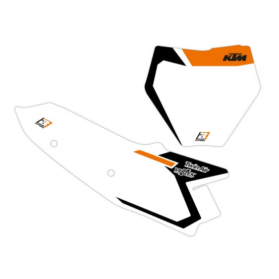 Fonds de plaque BLACKBIRD Graphic KTM SX SX F 2023 - 2024