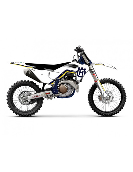 Kit déco complet + housse de selle BLACKBIRD Retro HUSQVARNA FC TC 2023- 2024