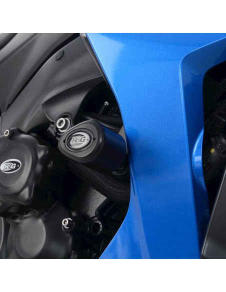 Tampons de protection AERO R&G RACING noir SUZUKI 1000 GSX-S 2022 - 2024