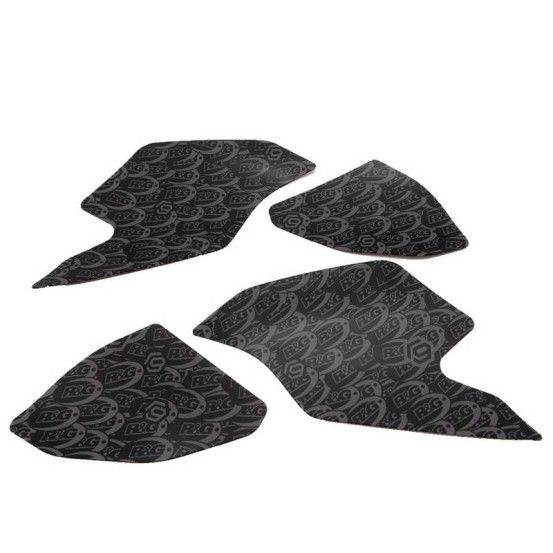 Kit grip de réservoir 4 pièces R&G RACING Race Grip noir DUCATI Panigale / StreetFigther V4 2018 - 2024