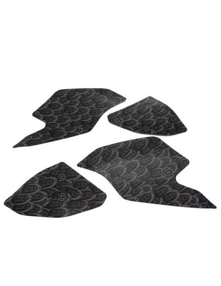 Kit grip de réservoir 4 pièces R&G RACING Race Grip noir DUCATI Panigale / StreetFigther V4 2018 - 2024