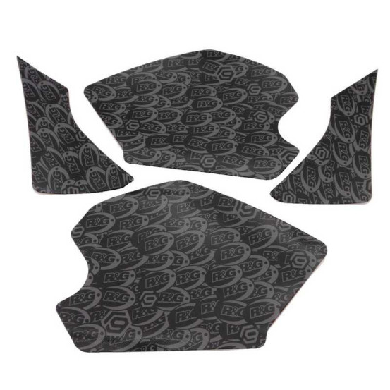 Kit grip de réservoir 4 pièces R&G RACING Race Grip noir SUZUKI 1000 GSXR 2017 - 2021