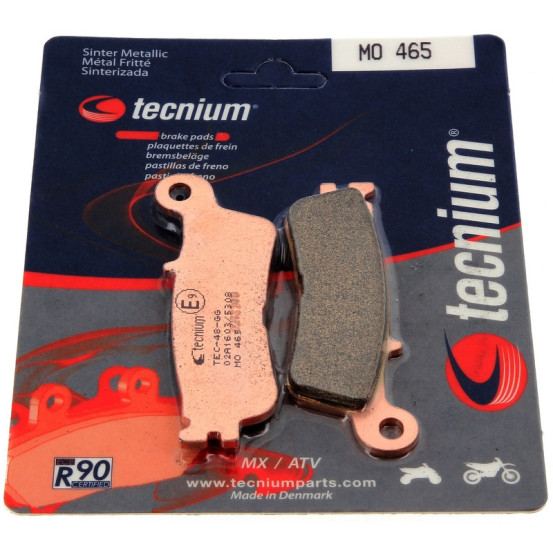 Plaquettes de frein avant TECNIUM MO 465