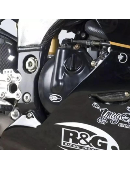 Couvre carter d'embrayage R&G RACING noir KAWASAKI ZX10R 2004 - 2005