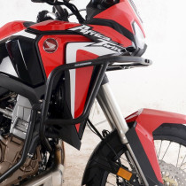 Pare Carters (supérieures) R&G RACING Adventure noir HONDA CRF 1100 Africa Twins 2020 - 2023