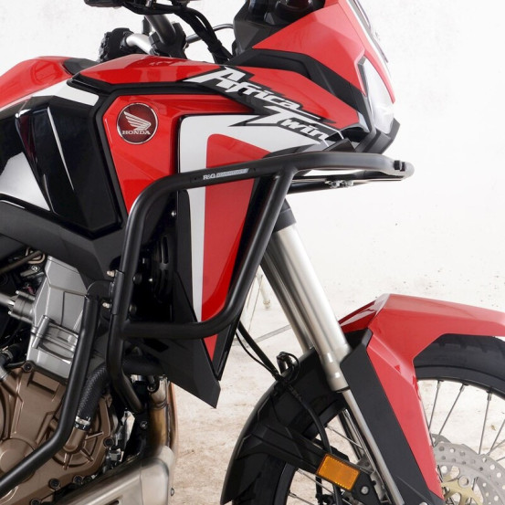 Pare Carters (supérieures) R&G RACING Adventure noir HONDA CRF 1100 Africa Twins 2020 - 2023