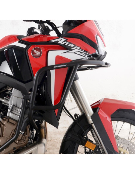 Pare Carters (supérieures) R&G RACING Adventure noir HONDA CRF 1100 Africa Twins 2020 - 2023