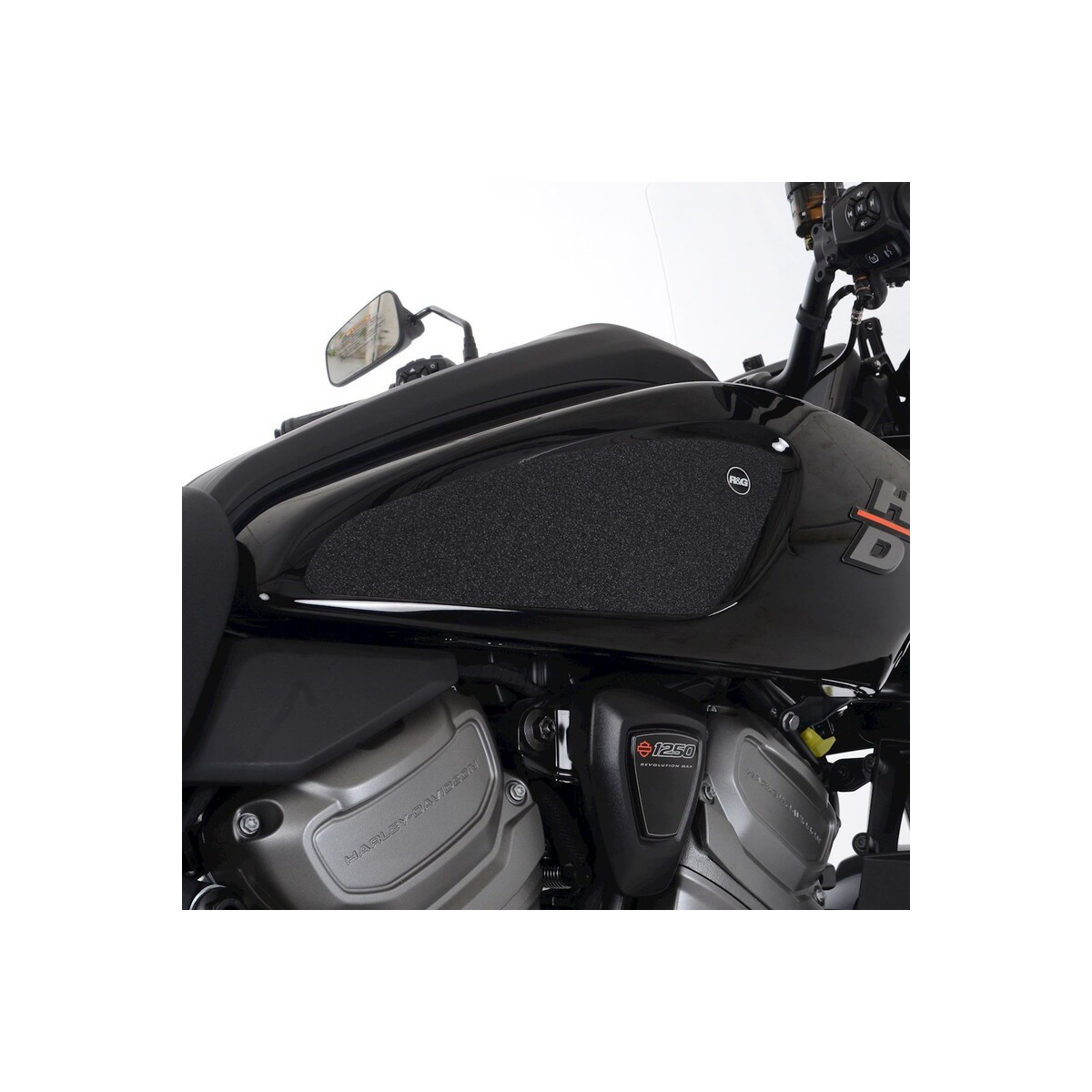 Bike Label Kit Protection Réservoir Moto Union Jack - Autocollants 3D Anti-Rayures Avec Genouillère