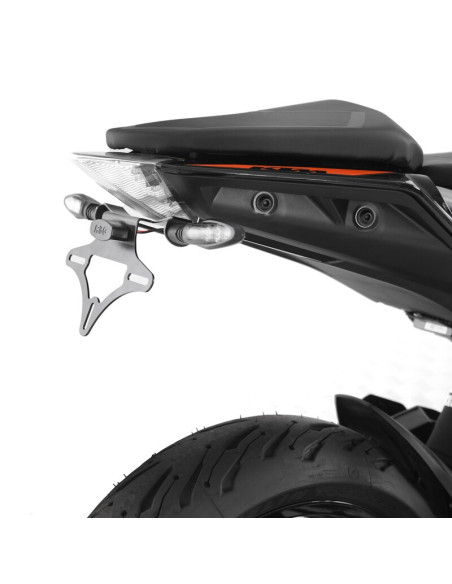 Support de plaque R&G RACING KTM 125/390 Duke 2022 - 2023