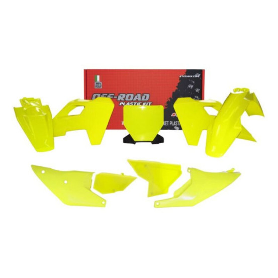 Kit plastiques - Jaune Fluo - RACETECH Husqvarna TC FC 2023-2024
