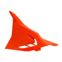 Cache boite à air ventilé - Orange - RACETECH KTM 125/250 SX 2023-2024 250/350/450 SXF 2023-2026
