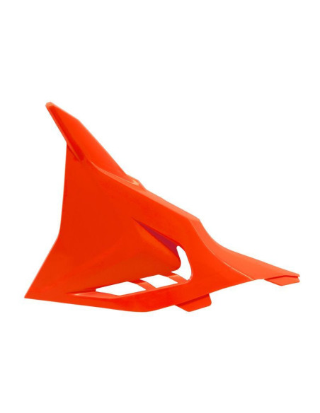 Cache boite à air ventilé - Orange - RACETECH KTM 125/250 SX 2023-2024 250/350/450 SXF 2023-2026
