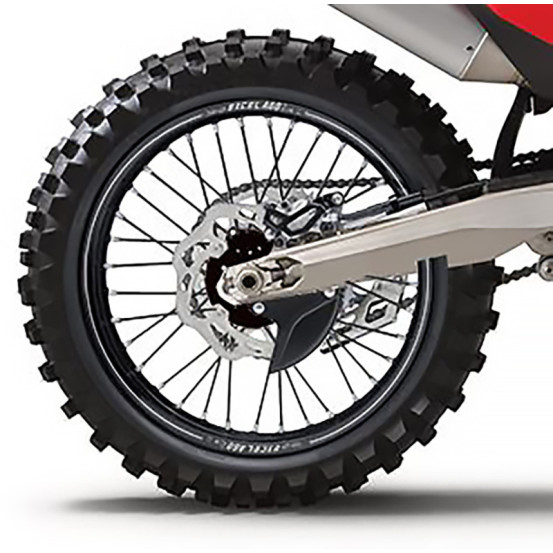Roue arriere EXCEL A60 Moyeux Argent Cercle Noir KTM HUSQVARNA GAS GAS