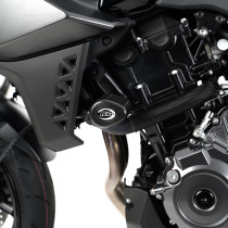 Tampons de protection R&G RACING Aero noir SUZUKI 800 GSX-8S 2023 - 2024