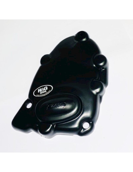 Protection de carter moteur droit (embrayage + pompe à huile) R&G RACING noir - YAMAHA R6 2008-2023
