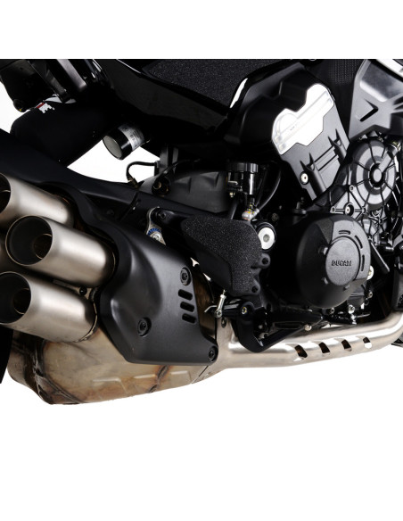 Adhésif antifrottement R&G RACING noir 4 pièces DUCATI DIAVEL 2023 - 2024
