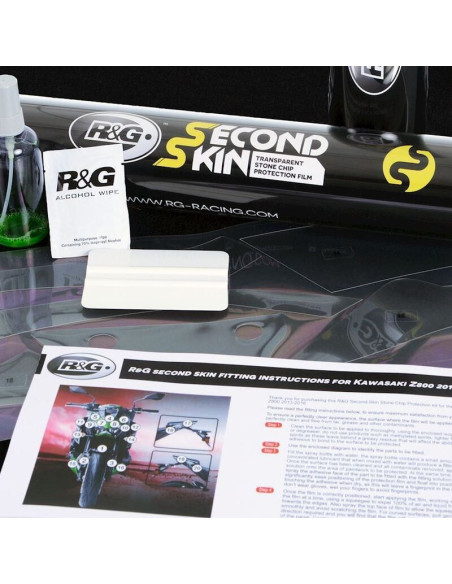 Kit seconde peau (second skin) R&G RACING transparent SUZUKI 800 GSX-8S 2023 - 2024