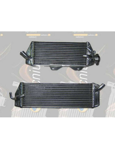 Radiateur oversize TECNIUM Kawasaki 250 KXF 2017-2019