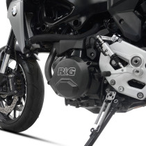 Kit de couvre carter moteur (alternateur/embrayage) R&G RACING PRO noir BMW 900 F/R/XR 2020 - 2024