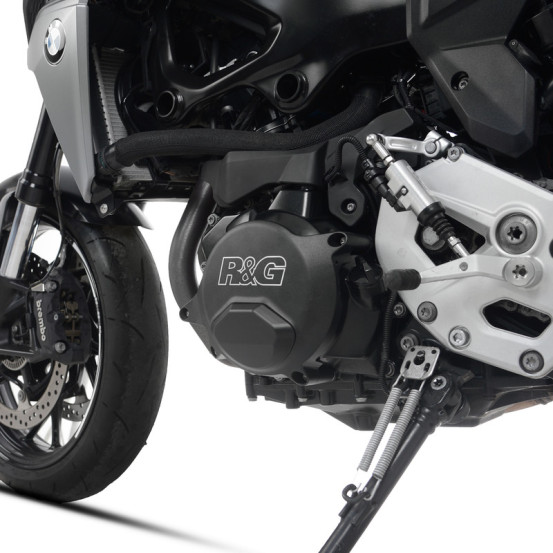 Kit de couvre carter moteur (alternateur/embrayage) R&G RACING PRO noir BMW 900 F/R/XR 2020 - 2024