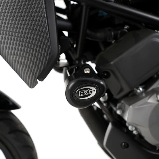Tampon pare carter R&G RACING Aero noir CF MOTO 300 NK 2019 - 2024