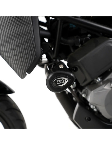 Tampon pare carter R&G RACING Aero noir CF MOTO 300 NK 2019 - 2024