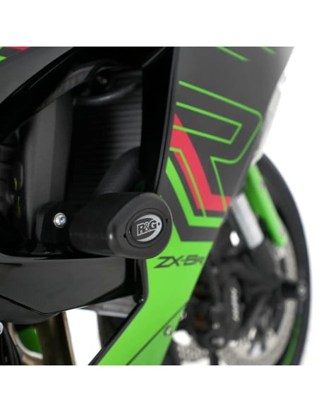 Tampon pare carter R&G RACING Aero noir KAWASAKI ZX-6R 2024